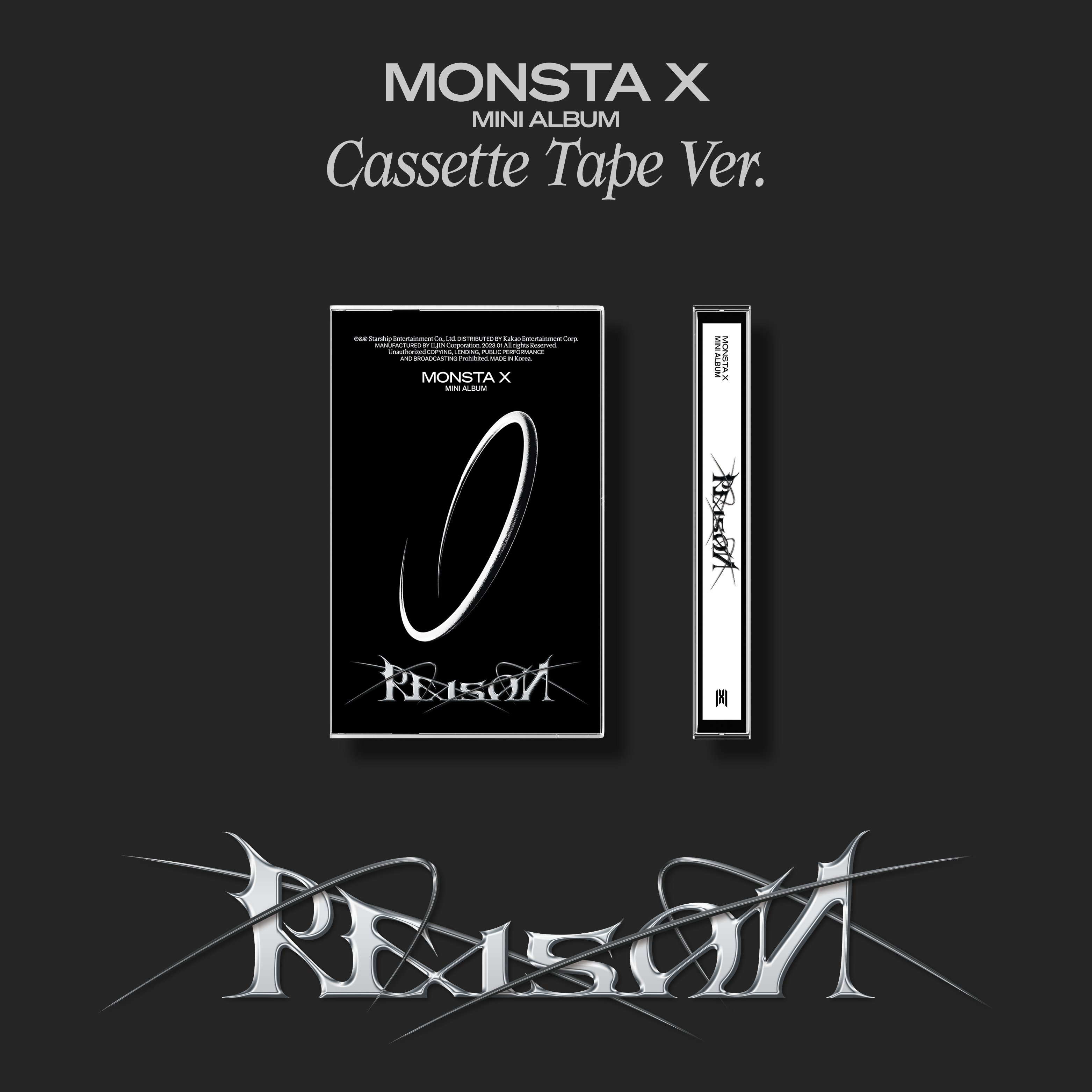 몬스타엑스 (MONSTA X) - 미니 12집 [REASON] (Cassette Tape ver.)